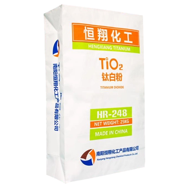HR248 rutile grade titanium dioxide for masterbatch, sulfate process, 25kg, Made in China, HengXiang Chemical