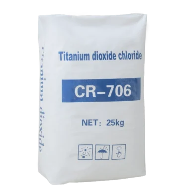 Chloride process TiO2 CR706 Titanium Dioxide Rutile pigment in 25kg industrial bag