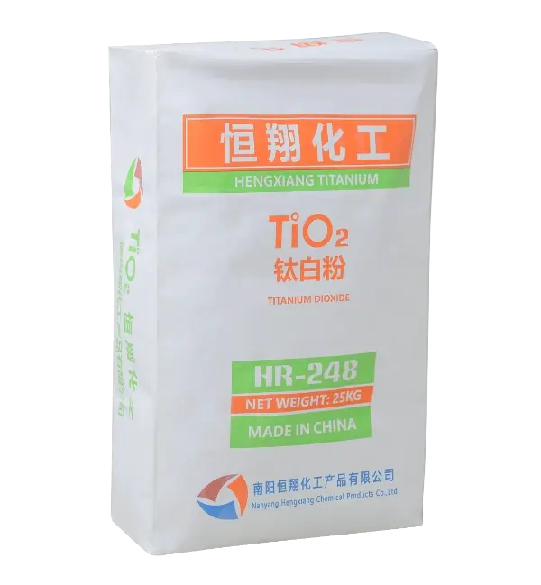 25kg Industrial bag of Titanium Dioxide Rutile Grade, Sulfate Process TiO2, China HengXiang Titanium