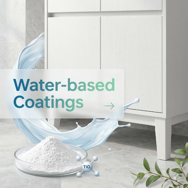 Rutile Titanium Dioxide for water-based architectural and industrial coatings, specifically for white wood paint and emulsion paint systems